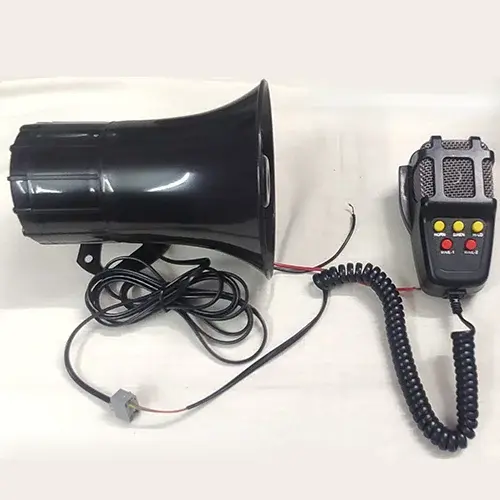 CAR ALARM , LOUDSPEAKER & SIREN