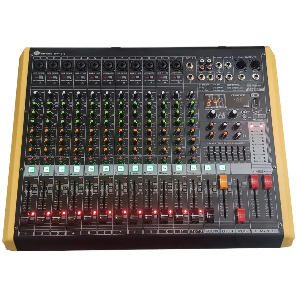 HARVARD 12 CHANNEL MIXER