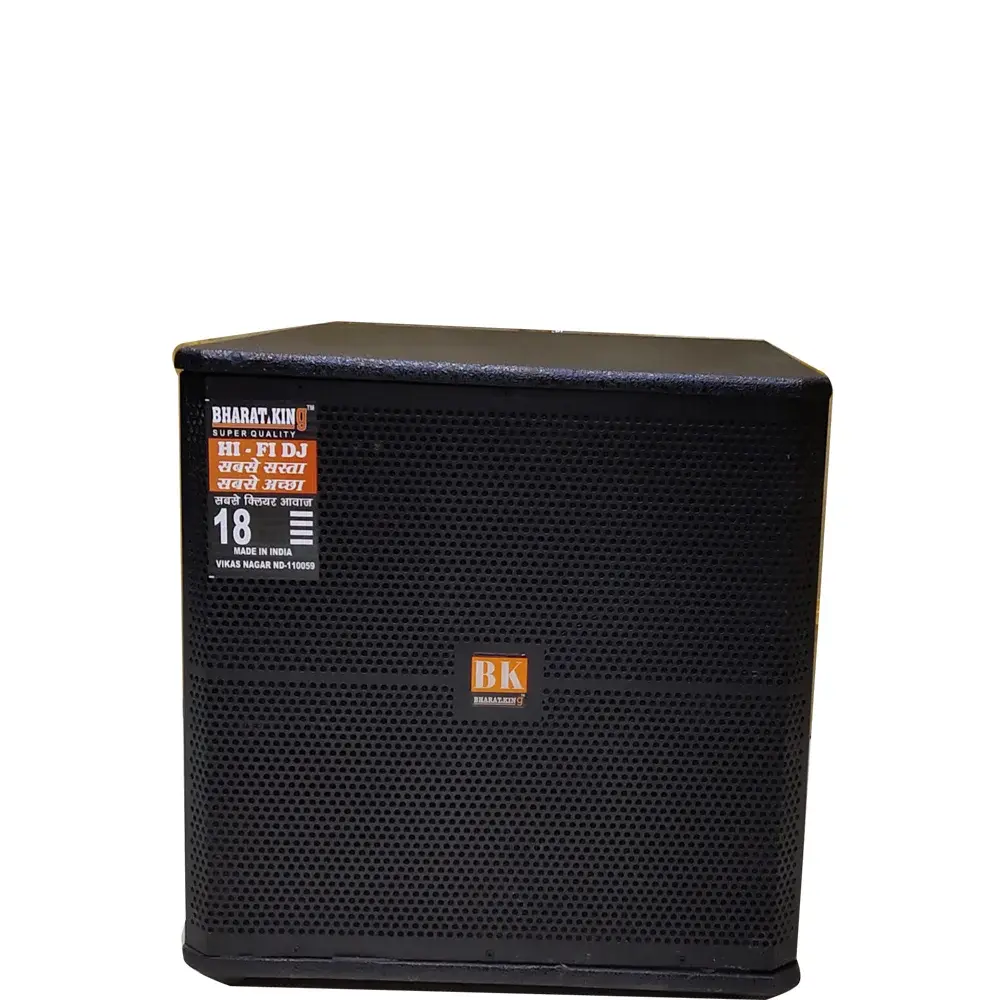 2 PIC - SINGLE BASS ,18 INCH EMPTY CABINET