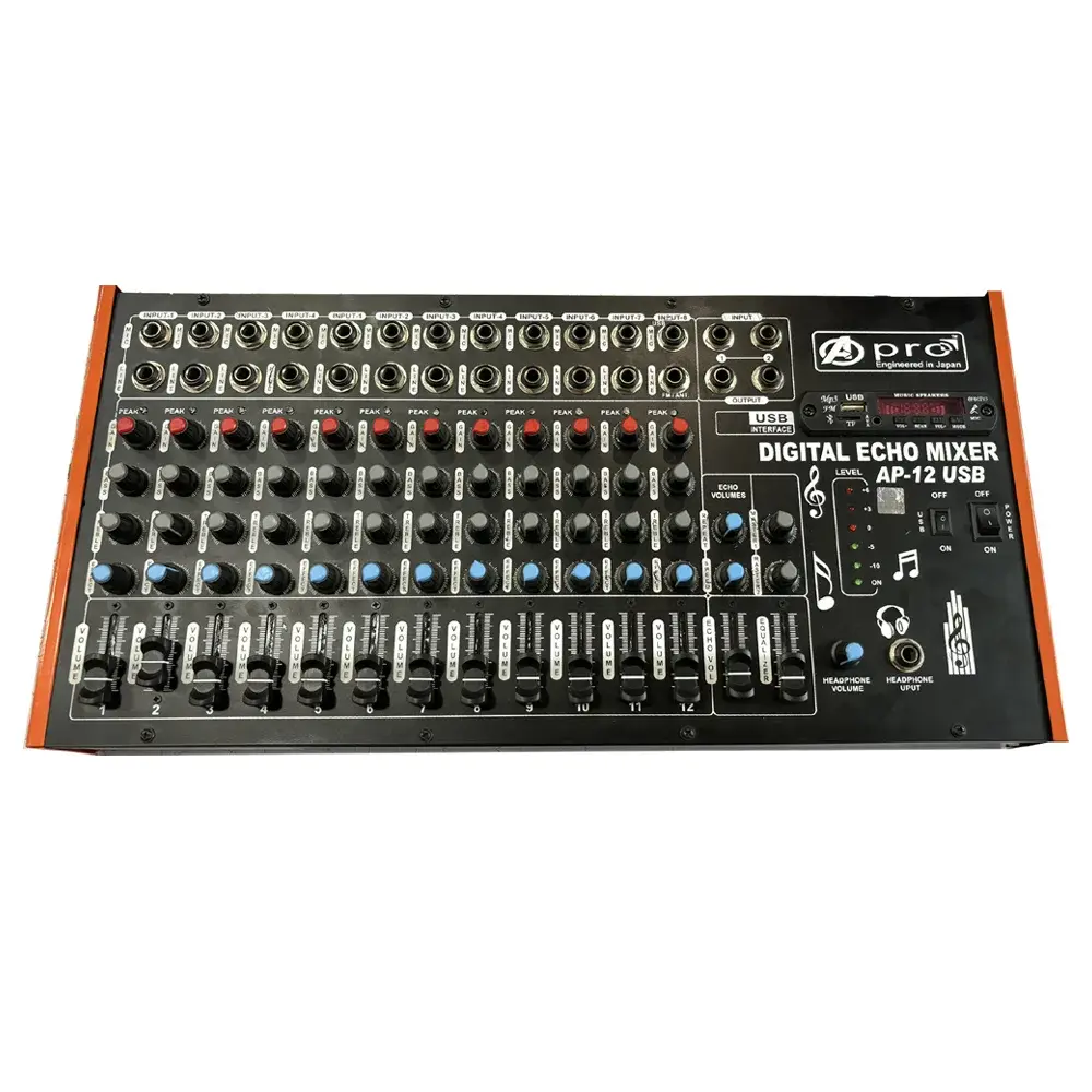 12 CHANNEL MIXER APRO