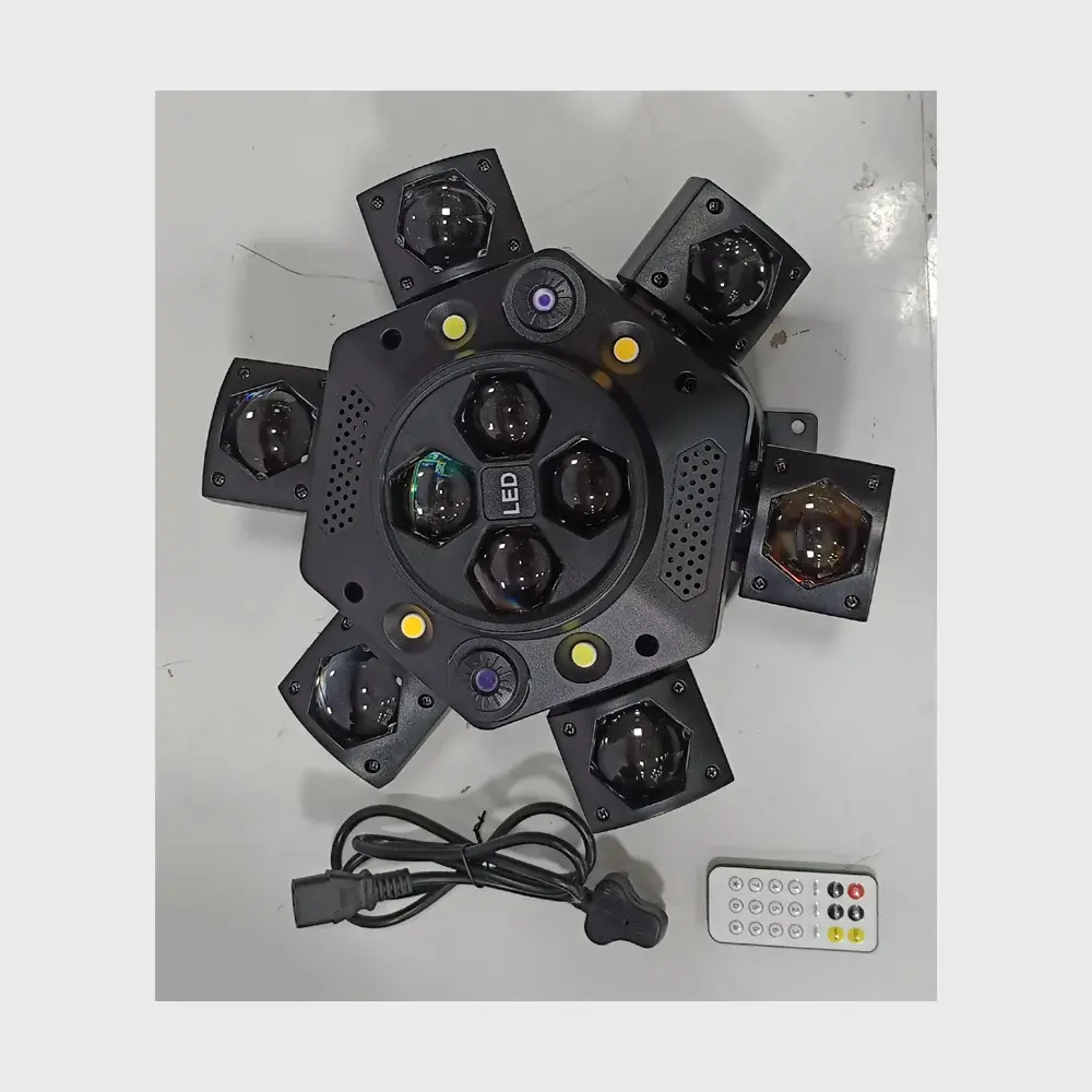 6 Arm Bee Eyes LED Beam Moving Head Light