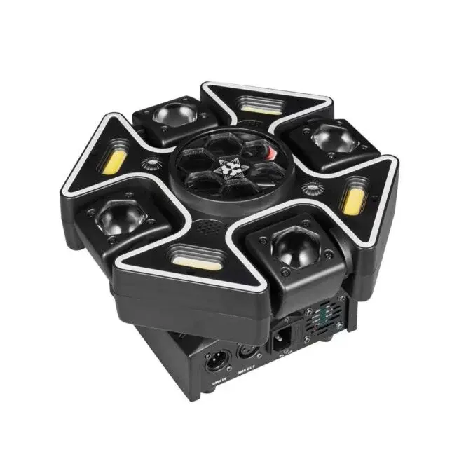 4 LED + RG Laser + 4 Flasher + RGB Strip + Projector + Remote Control