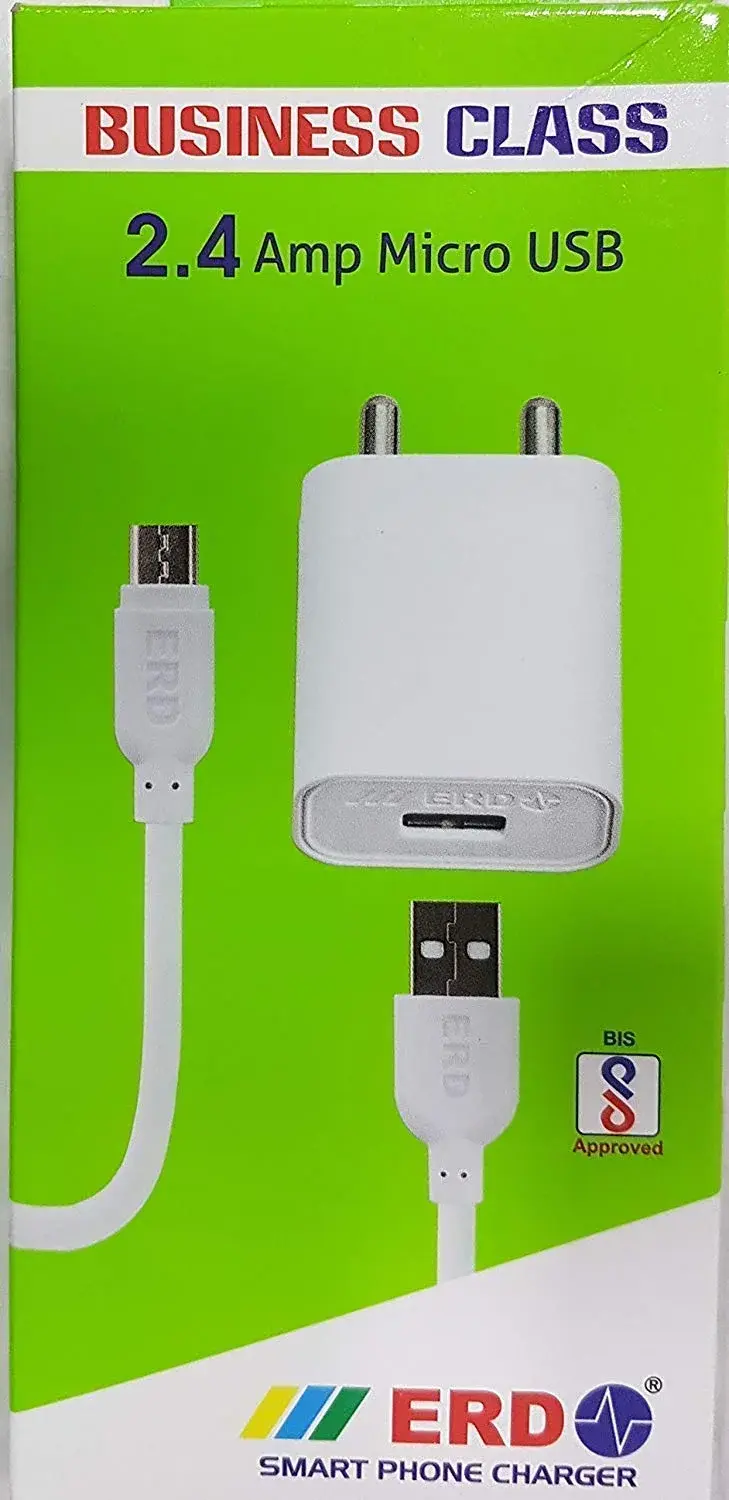 ERD TC-27 5V 2AMP HIGH SPEED UNIVERSAL CHARGER WITH USB