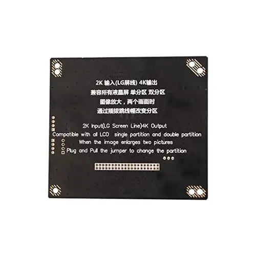 2k Input 4k Converter led Board QK72333 Output with Strip