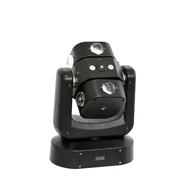Led Arm Wind Fire Wheel 150W Moving Head Light Club Equipment Auto DMX512 Green Laser Red Laser Stage Lights Strobe