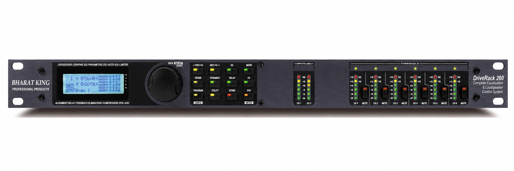 BHARAT KING DriveRack 260 Complete Equalization and Loudspeaker Control System