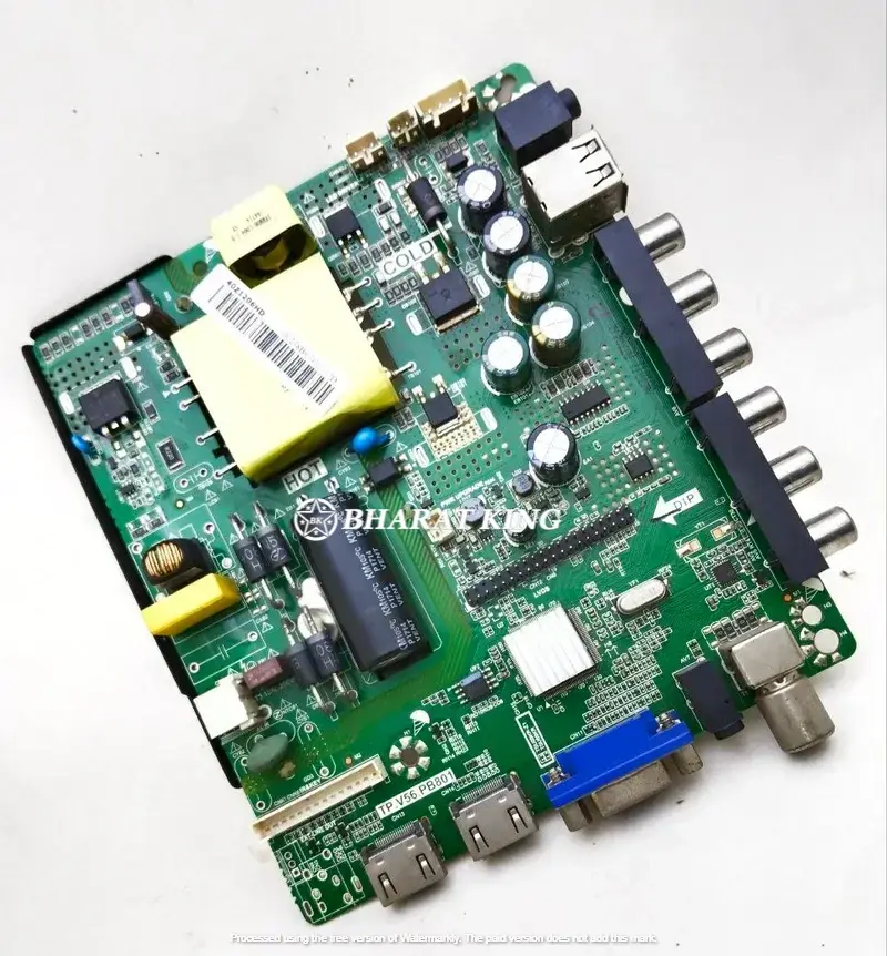 UNIVERSAL 40 INCH LED TV MOTHERBOARD. PART NO- TP.V56.PB801