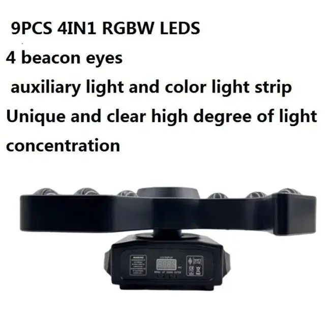 NEW BOOMERANG 13 led FAN WHEEL II led Laser Light