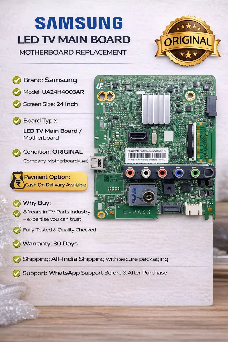 SAMSUNG UA24H4003AR LED TV Motherboard