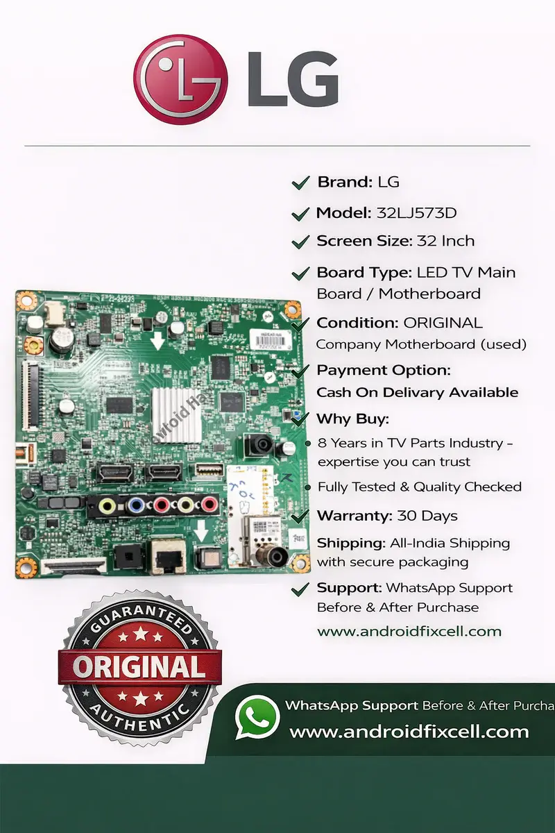 LG 32LJ573D LED TV MOTHERBOARD