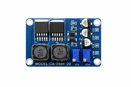 CA-869K-20 VGH VGL DC Power Module | 12V Input | VGH 15V–40V / VGL 5V–28V LCD Panel Supply Board