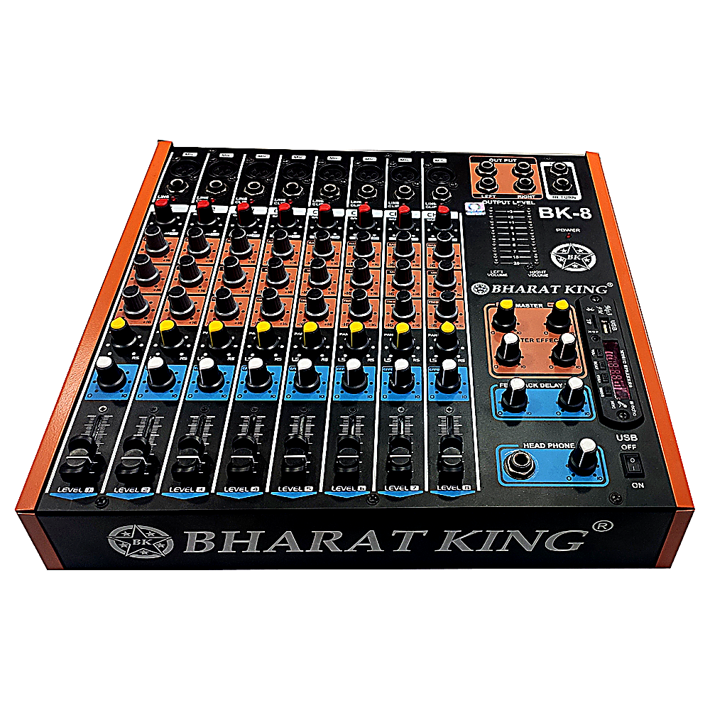 8 CHANNEL MIXER