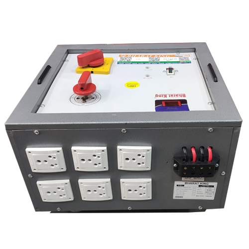 10 KV MANNUAL STABILIZER ( WHEEL ,S )