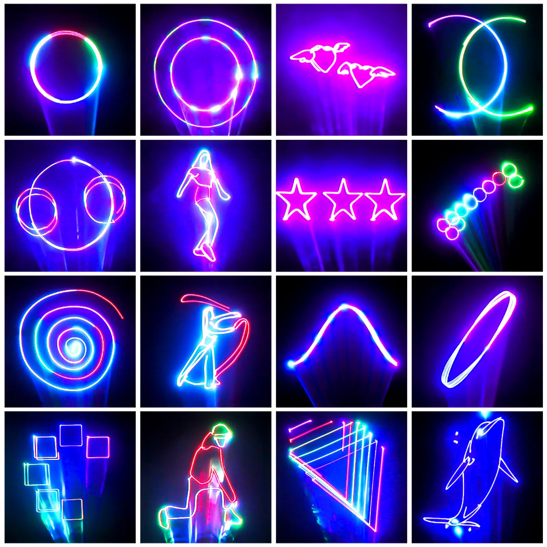 ANIMATION LASER LIGHT