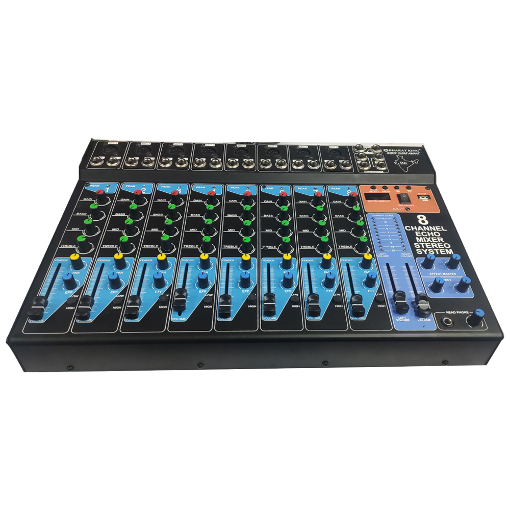 8 CHANNEL STEREO MIXER