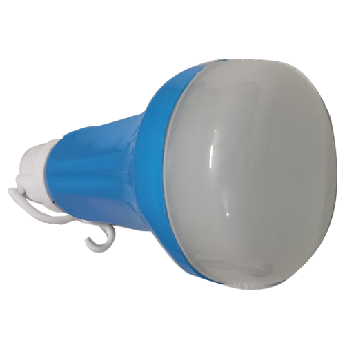 RECHARGEABLE BULB WITH SOLAR PANEL FOR CHARGING