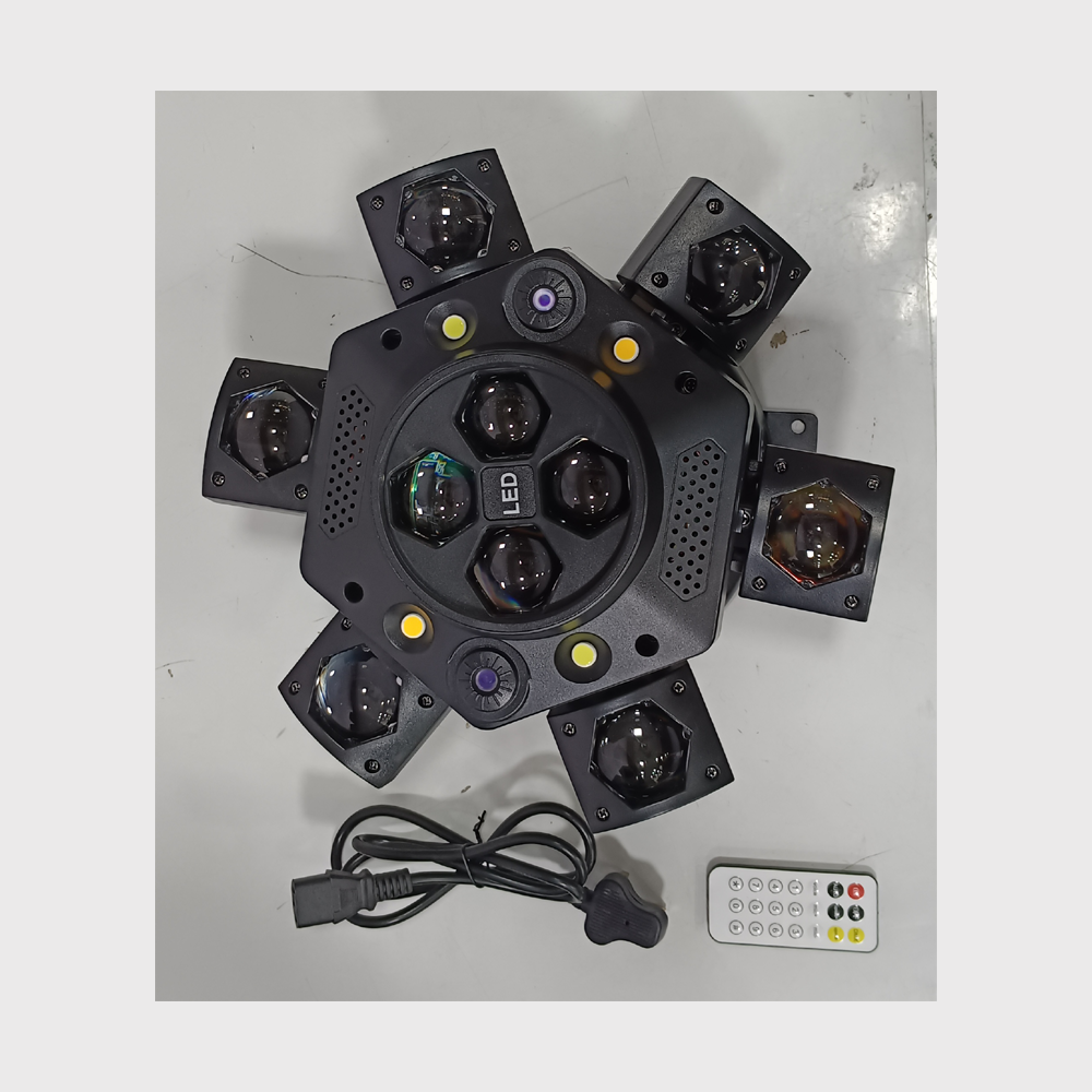 6 Arm Bee Eyes LED Beam Moving Head Light