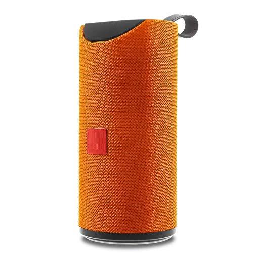 PLASHPROOF + WATERPROOF HIGH BASS SOUND WIRELESS BLUETOOTH SPEAKER WITH USB/AUX & SD CARD SUPPORT COMPATIBLE WITH ALL DEVICES – ASSORTED COLOUR