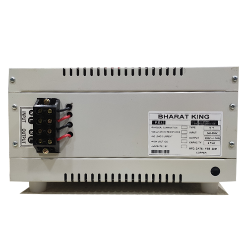 2 KV MANNUAL STABILIZER ( AUTO CUT )