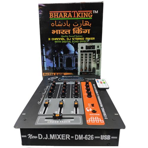 DJ MIXER 3 CHANNEL NEW