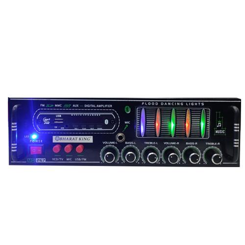 4 TRANSISTOR AMPLIFIER WITH LIGHTING