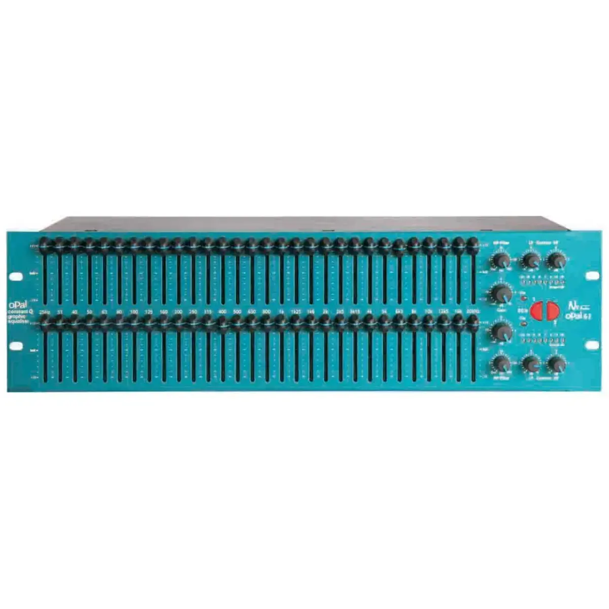 NX AUDIO OPAL62 31+31 CONSTANT Q GRAPHIC EQUALIZER